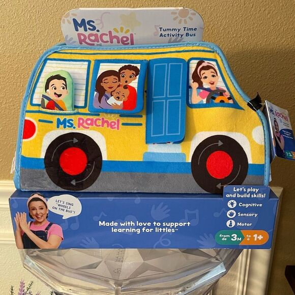 Ms. Rachel Tummy Time Activity Bus - Picture 11 of 11